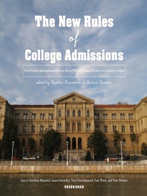 cover image of The New Rules of College Admissions